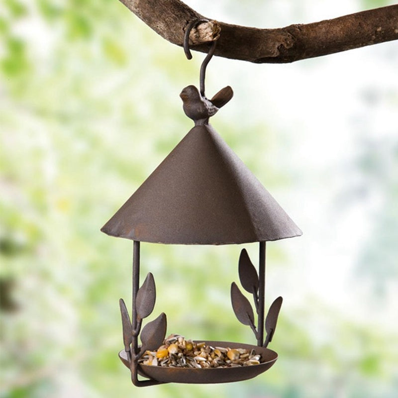 Enhance Your Garden with Our Wrought Iron Bird Feeder